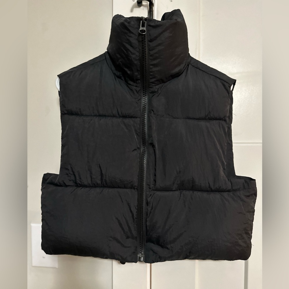Black Puffer Vest